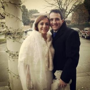Francesca e Claudio sposi......
