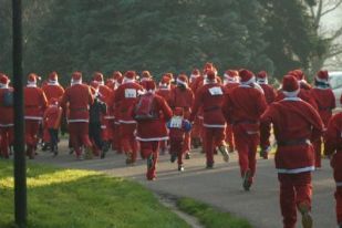 A spasso con Babbo Natale1